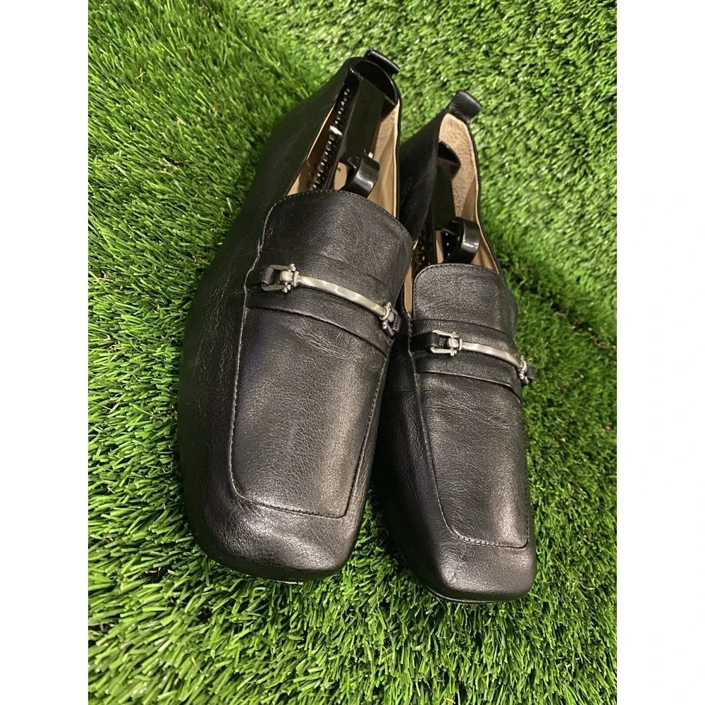 Able Local + Global 9.5 Women's Black Loafer Driving Shoes Business Brazil Nice!